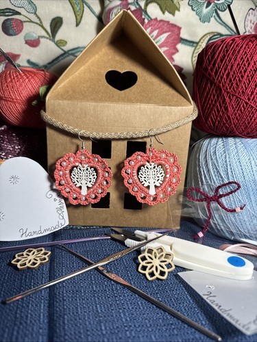 Orecchini handmade uncinetto - handmade,
