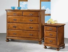 COMO' 5 CASSETTI LEGNO