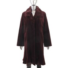 Cappotto visone tosato