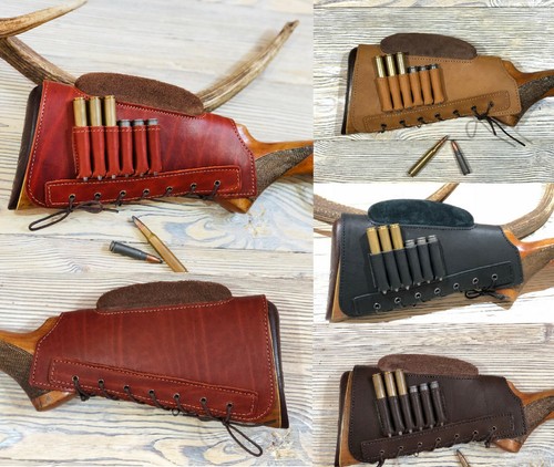 Coprifucile pelle buttstock - coprifucile, in