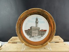 ANTICO PIATTO PORCELLANA E ORO