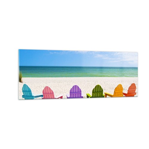 Quadro vetro 140x50cm - su,
