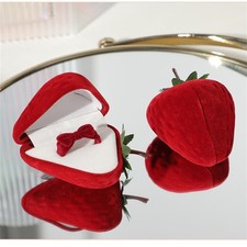 Scatola Anello Fragola Cartone