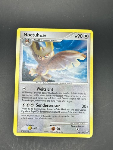 Noctowl 130 raro pokemon - raro,