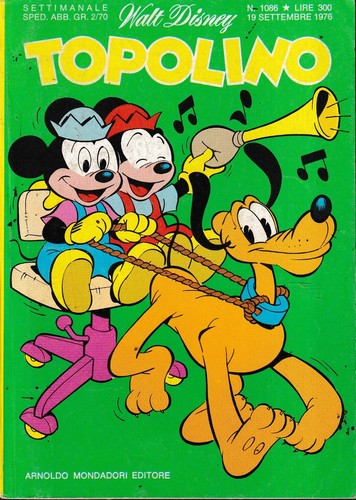 Topolino 1086 bollini di - topolino,
