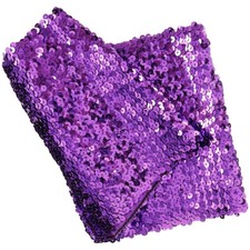 Top paillettes corto senza