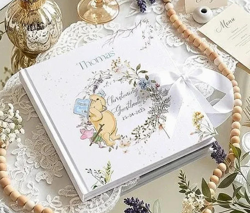 Libro ospiti battesimo orso - ospiti,