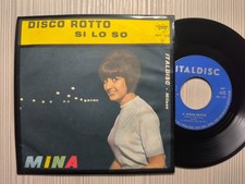 Disco giri mina - disco, 45