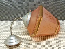 Lampadario Completo Vaso Rosa