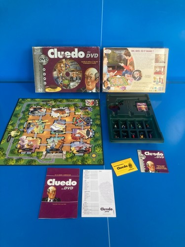 Cluedo dvd jeu sociétés - cluedo,