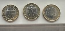 ⭐️??Lotto 3 Monete Da 1€ Circolate- Italia  2010-2011+??1€ Spagna 2021⭐️