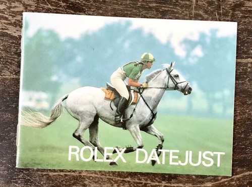 Rolex datejust booklet 1988 - datejust,