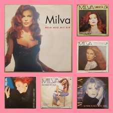 MILVA Lotto di 6 ×7" 45 Giri