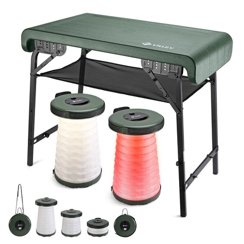 Portable collapsible stools - collapsible,