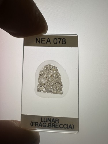 Meteorite thin section - meteorite, section.