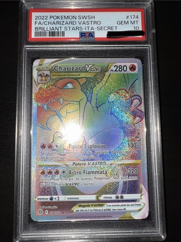 Charizard astro hyper psa 10 - charizard,