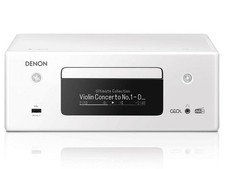 Lettore CD di Rete Hi-Fi DENON RCD-N11DAB, Senza Altoparlante, Bianco - A