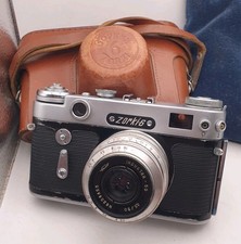 1962 EXPORT URSS "ZORKI 6" fotocamera telemetro + obiettivo INDUSTAR-50 M39 f3.5/50 (4)