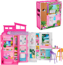 - Casa Delle Vacanze, Playset Con 4 Aree Di Gioco E 11 Accessori Decorativi Incl