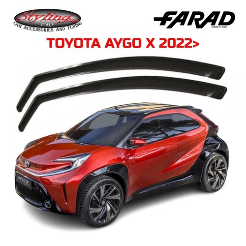 Deflettori toyota aygo dal - aygo, x
