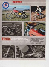 advertising Pubblicità FANTIC MOTOR CABALLERO 50 REGOLARITA CASA 77-ENDURO EPOCA