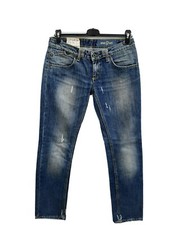 Dondup ned jeans pants pantalone donna woman blu blue tg 42 sz 28 jacket s