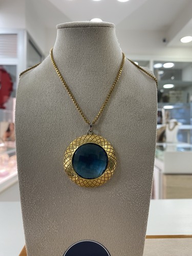 Collana rebecca quarzo blu - quarzo,