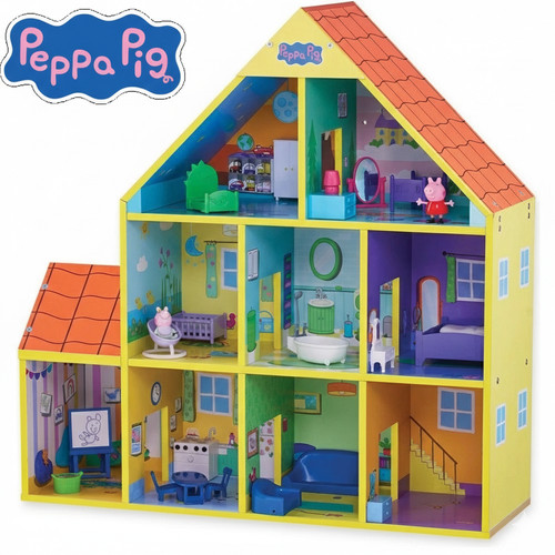 Peppa pig house playset - peppa,