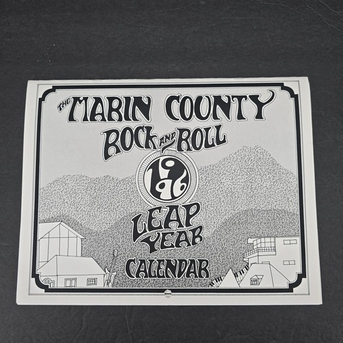 Signed 1996 marin county rock - marin,