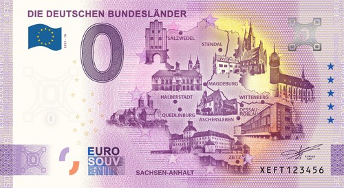 Billet souvenir 2021 allemagne - 2021,