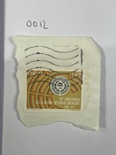 Italia 1972 francobollo 60° Conferenza Unione Interparlamentare L. 50