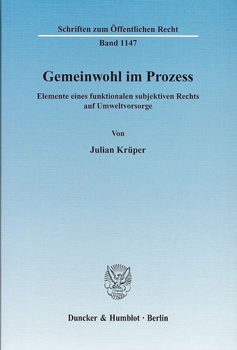 Gemeinwohl prozess - gemeinwohl, im