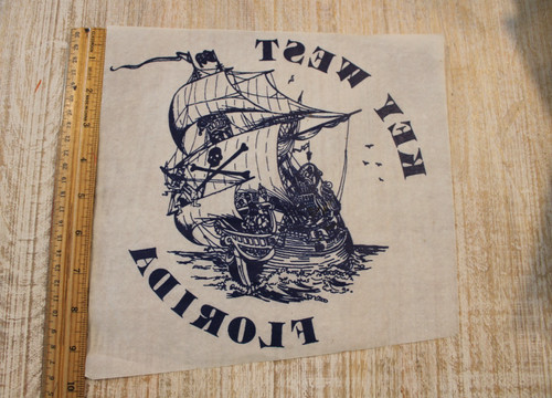 Shirt vintage key - t-shirt, west