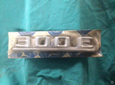 MERCEDES 300E SCRITTA ALLUMINIO BADGE ORIGINALE MERCEDES
