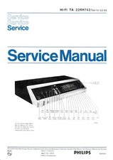 Service manual for - , philips