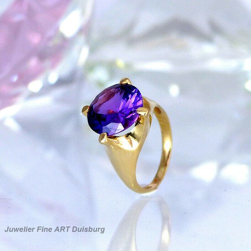 Anello 585 gelbgold con - anello,