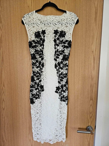 Abito zara floreale - abito, bianco