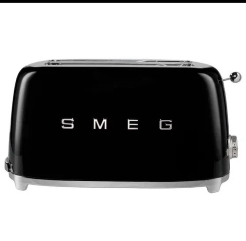 Tostapane nero smeg stile anni - tostapane,