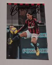 Autografo ronaldinho milan - ronaldinho,