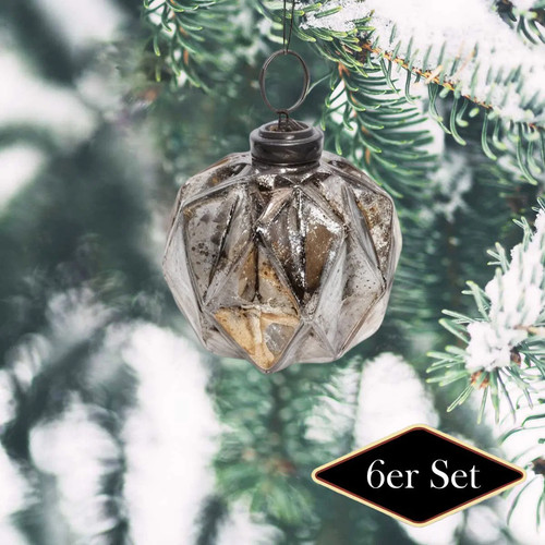 Pallina natale vetro - di,