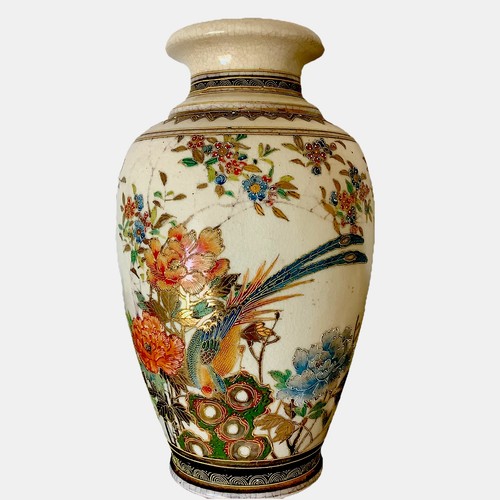Vaso giapponese satsuma - vaso,