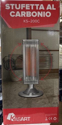 Stufa con piantana 1200w - con,