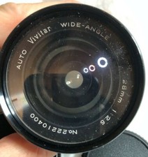 Vivitar  Lens  28 mm  Wide