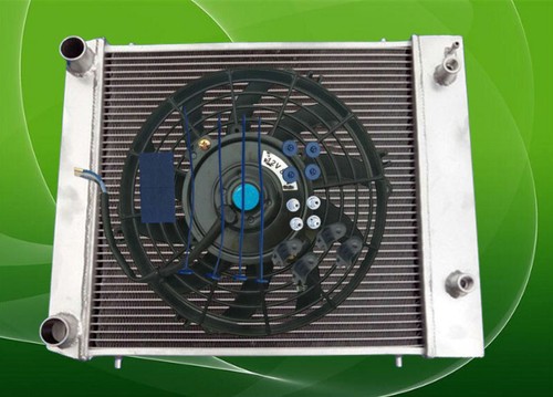Aluminum radiator fan for land - aluminum, radiator+fan