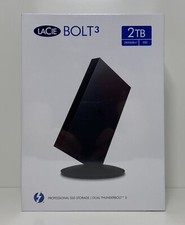 Lacie Bolt 3 2TB archiviazione SSD professionale doppio Thunderbolt 3