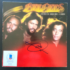ALBUM IN VINILE BARRY GIBB FIRMATO SPIRITS HAVE FLOWN THE BEE GEES ROCK BAND BAS