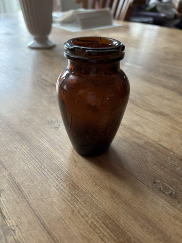 Vintage old virol amber - old,