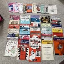 Lotto 52 spartiti per