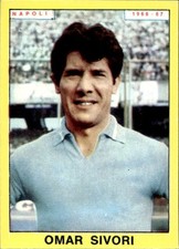 figurina calciatori 1966/67 panini New   #Omar Sivori Napoli
