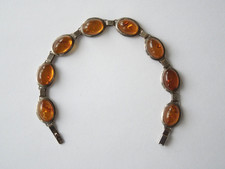 Bracciale 925 Argento Ambra